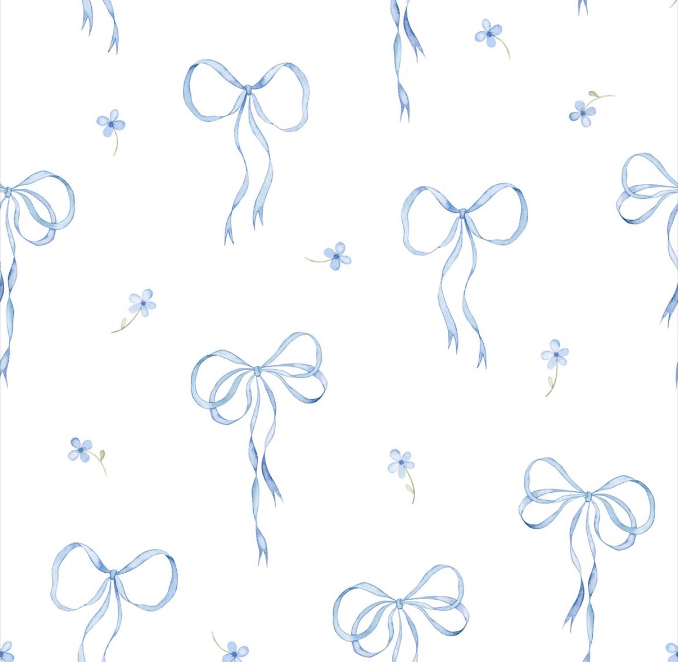 Livvy Tennis Dress in Blue Belle Bows