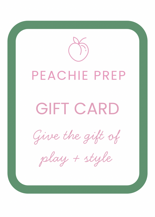 Peachie Prep Gift Card