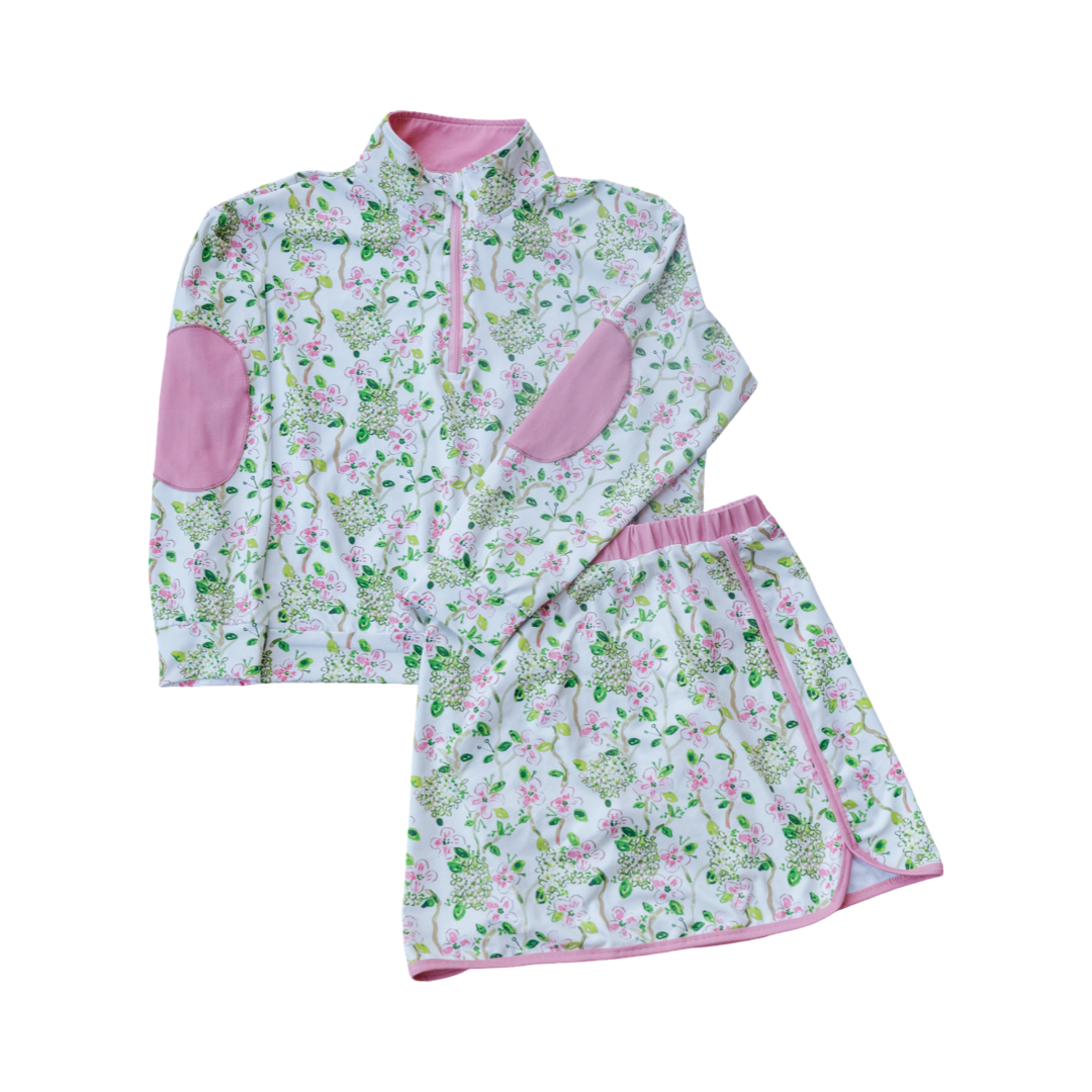 Evelyn Henson x Peachie Prep- Charlotte Set in Dogwood