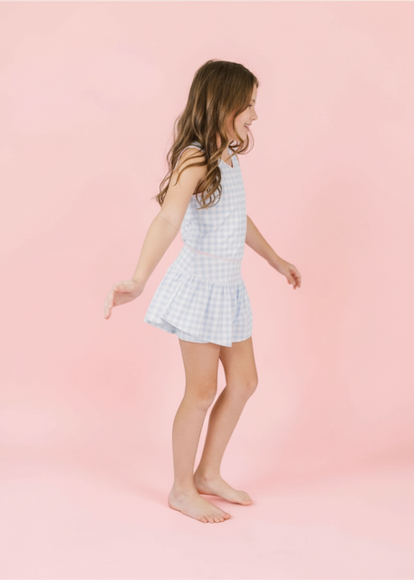 Airlie Set in Blue Gingham