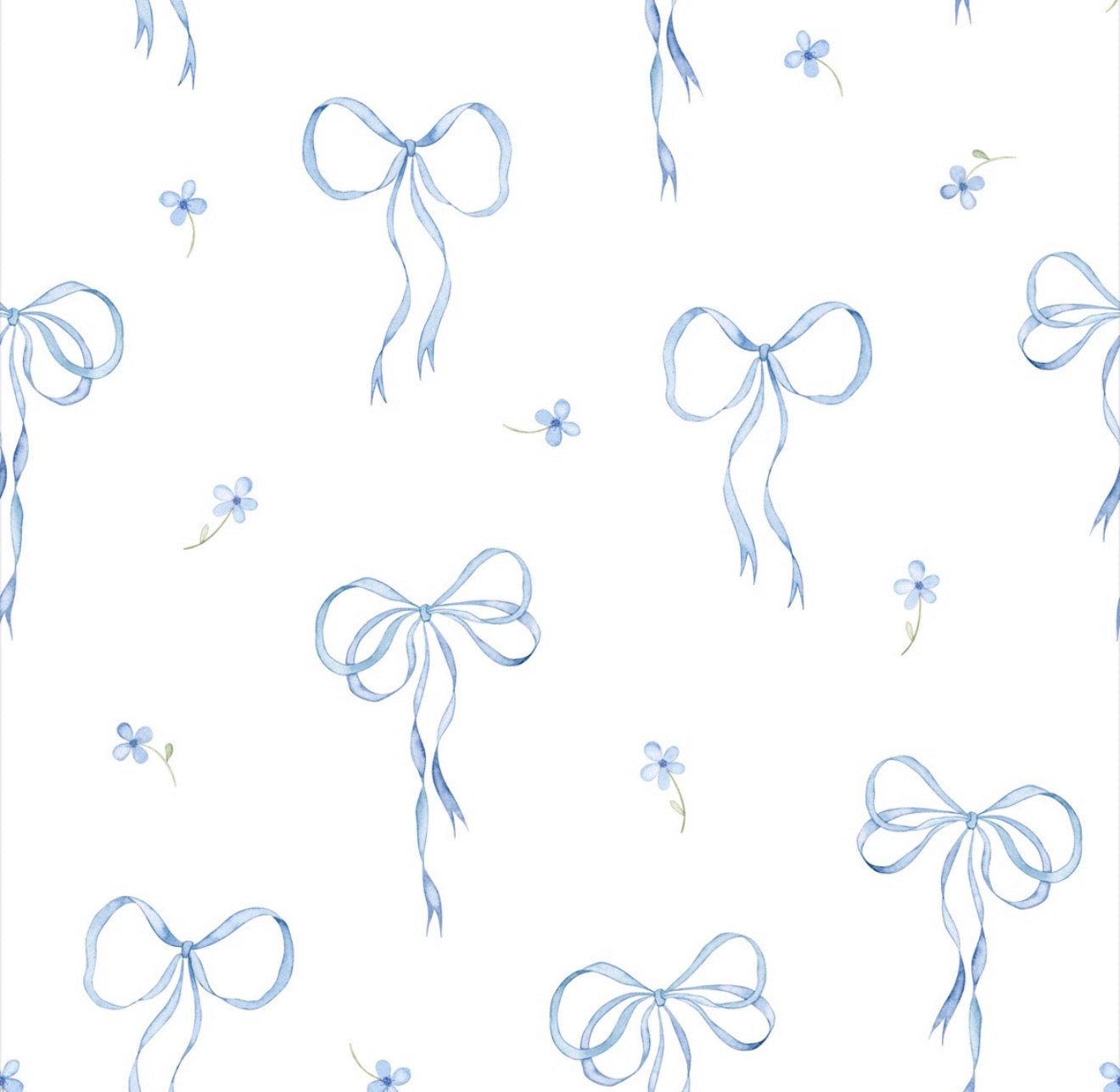 Collins Set in Blue Belle Bows