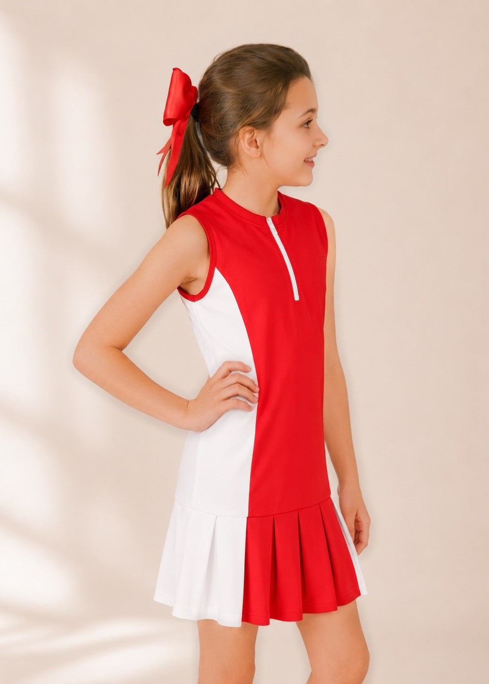 Grace Gameday Dress in Red