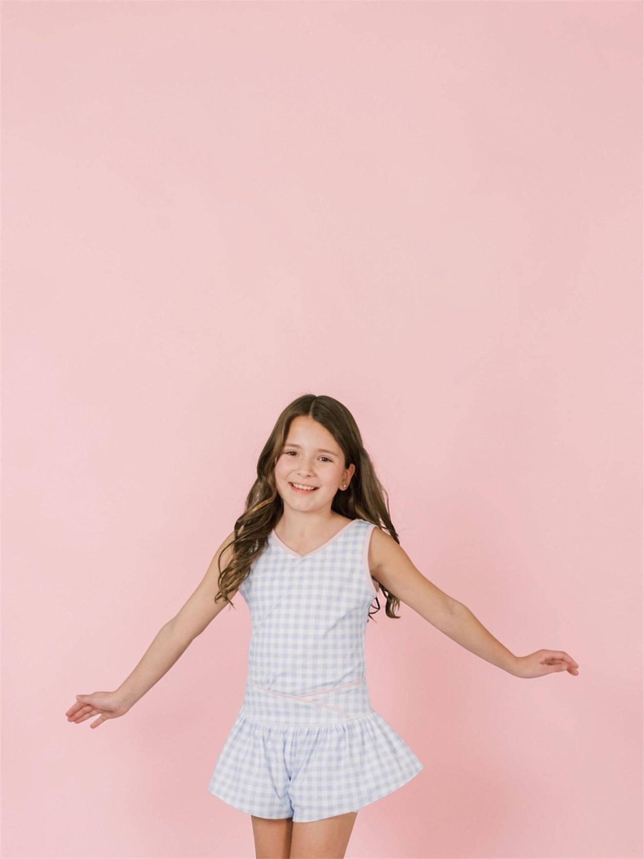 Airlie Set in Blue Gingham