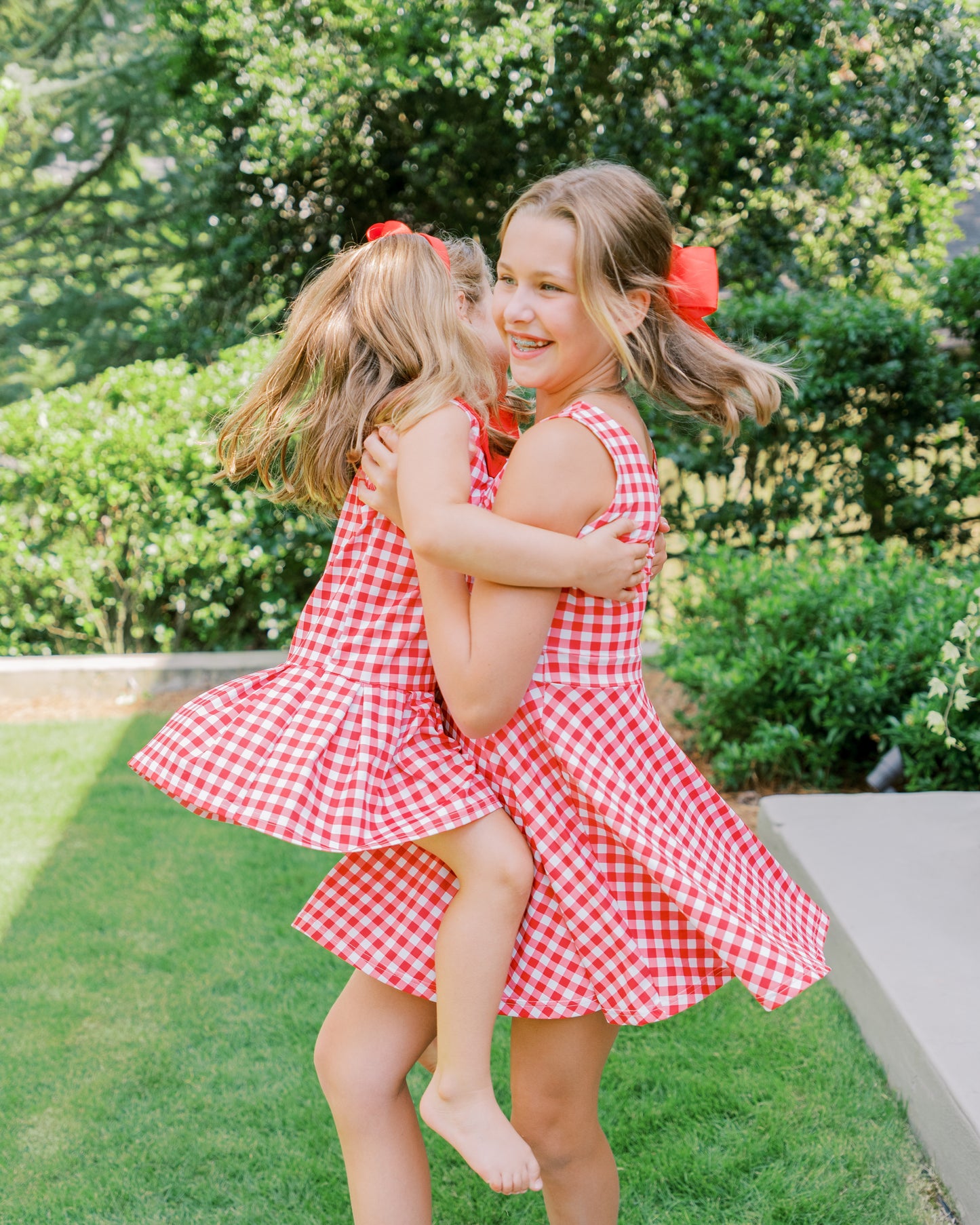 Millie Gameday Dress in Red