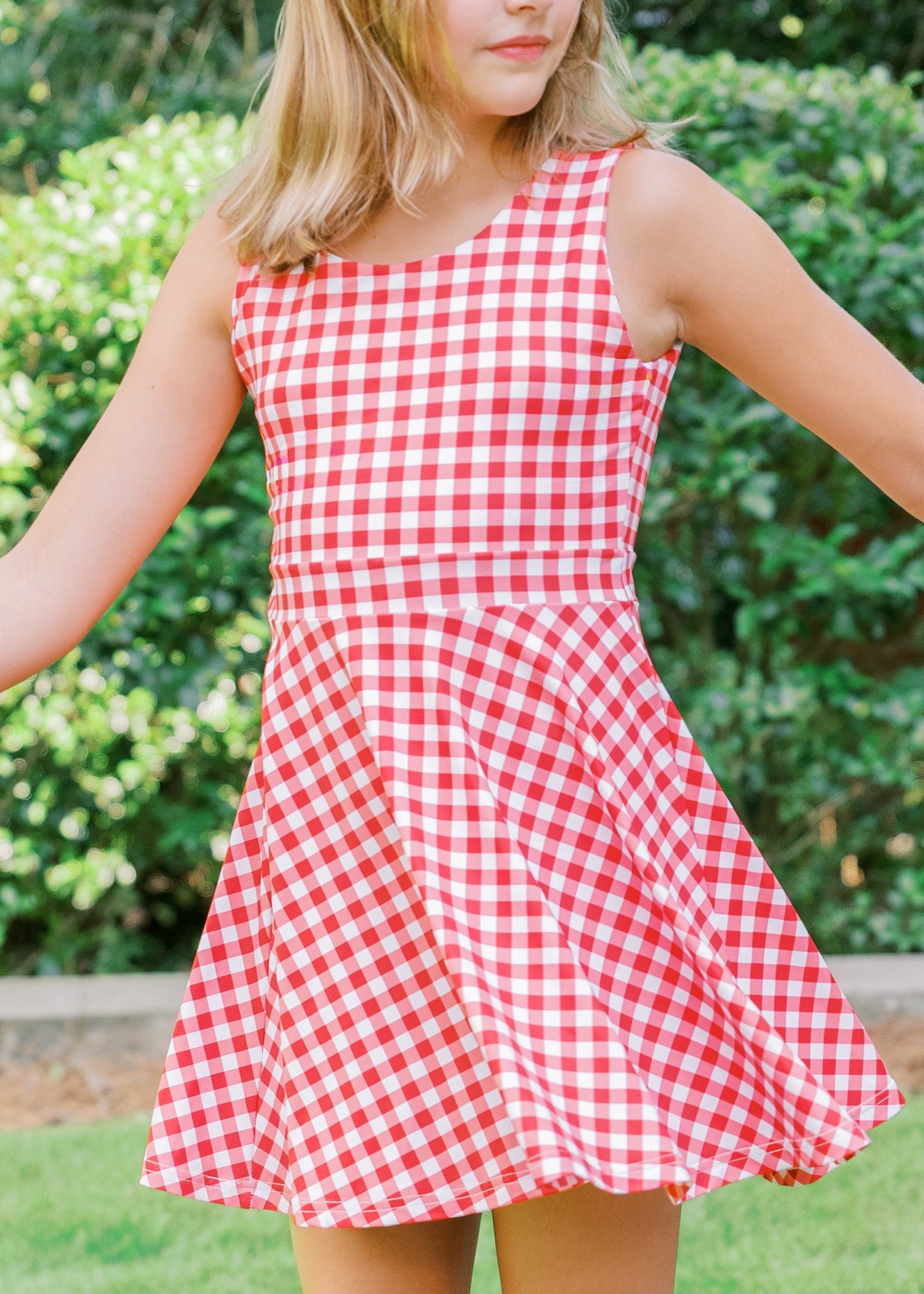 Millie Gameday Dress in Red